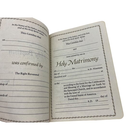 1979 Book of Common Prayer, Episcopal Church, Seabury Press, Vintage Pocket Size - Picture 6 of 13